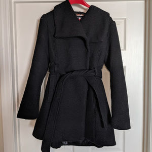 Steve Madden Hi-Low Wrap Coat | Sz M